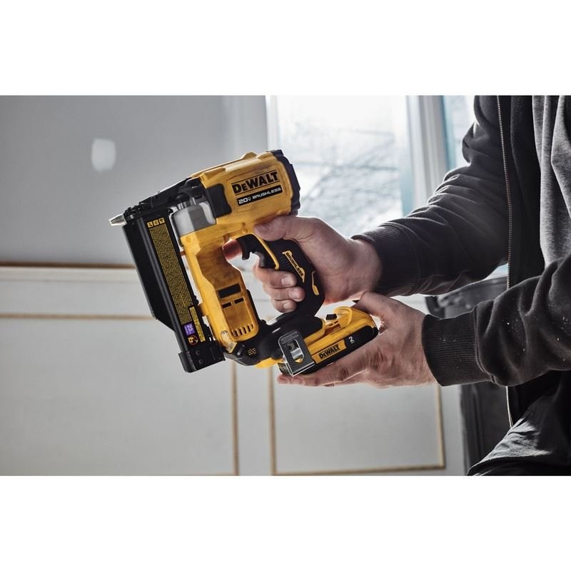 DEWALT DCN623D1 20V MAX XR, 23 GAUGE PIN NAILER - (2.0AH) W/ 1 BATTERY AND BAG - Mississauga Hardware Centre IncDEWALTDCN623D1