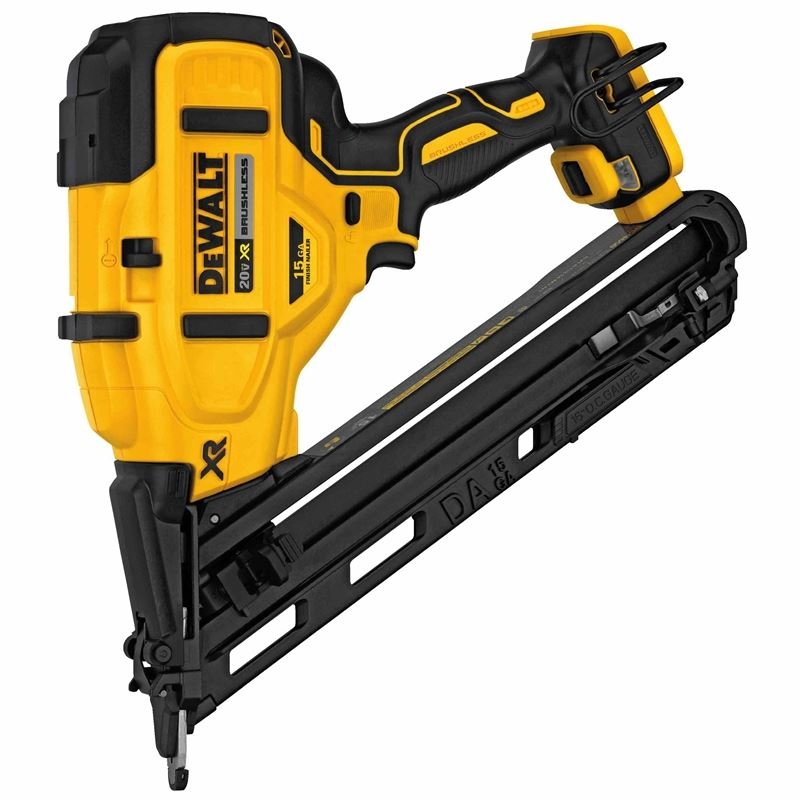 DEWALT DCN650B 20V MAX* XR 15 GA Cordless Angled Finish Nailer (Tool Only) - Mississauga Hardware Centre IncDEWALTDCN650B