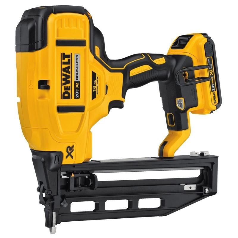 DEWALT DCN662D1 20V MAX* XR 16 GA Cordless Straight Finish Nailer Kit - Mississauga Hardware Centre IncDEWALTDCN662D1