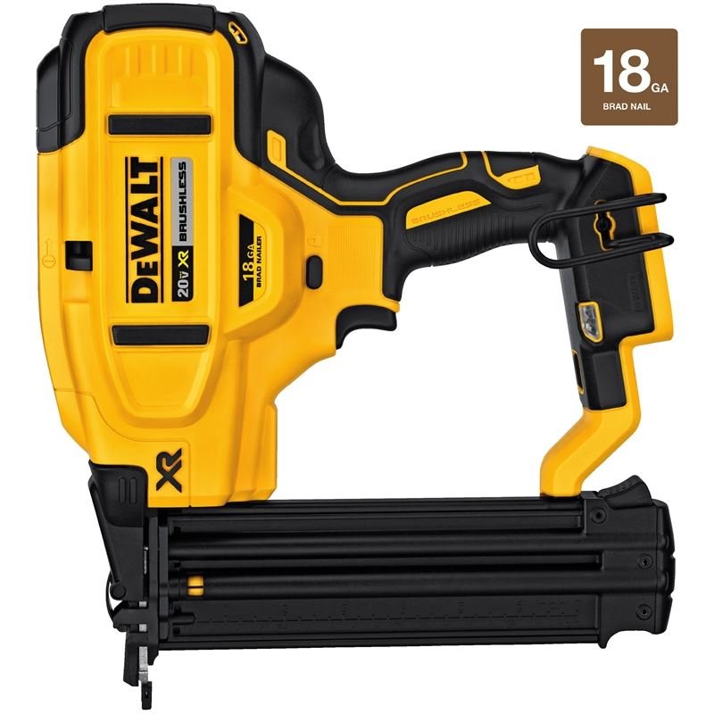DEWALT DCN680B 20V MAX* XR® 18 GA Cordless Brad Nailer (Tool Only) - Mississauga Hardware Centre IncDEWALT