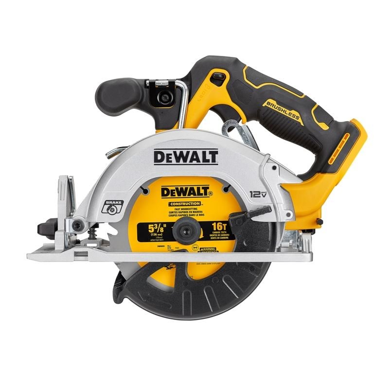 DEWALT DCS512B XTREME 12V MAX 5 - 3/8 IN. BRUSHLESS CORDLESS CIRCULAR SAW (TOOL ONLY) - Mississauga Hardware Centre IncDEWALTDCS512B