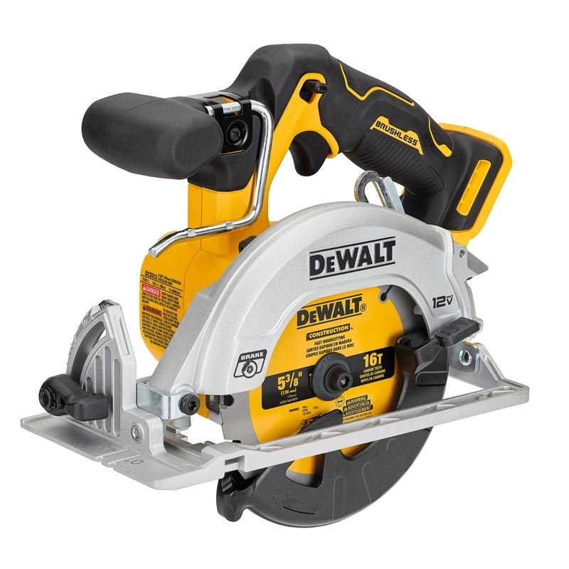 DEWALT DCS512B XTREME 12V MAX 5 - 3/8 IN. BRUSHLESS CORDLESS CIRCULAR SAW (TOOL ONLY) - Mississauga Hardware Centre IncDEWALTDCS512B
