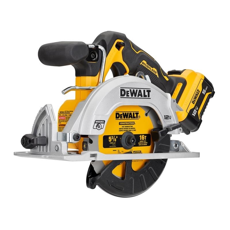 DEWALT DCS512J1 XTREME 12V MAX 5 - 3/8 IN. BRUSHLESS CORDLESS CIRCULAR SAW KIT - Mississauga Hardware Centre IncDEWALTDCS512J1