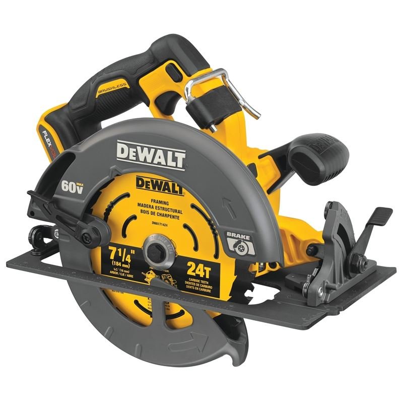 DEWALT DCS578B FLEXVOLT 60V MAX* Brushless 7 - 1/4 in. Cordless Circular Saw with Brake (Tool Only) - Mississauga Hardware Centre IncDEWALTDCS578B