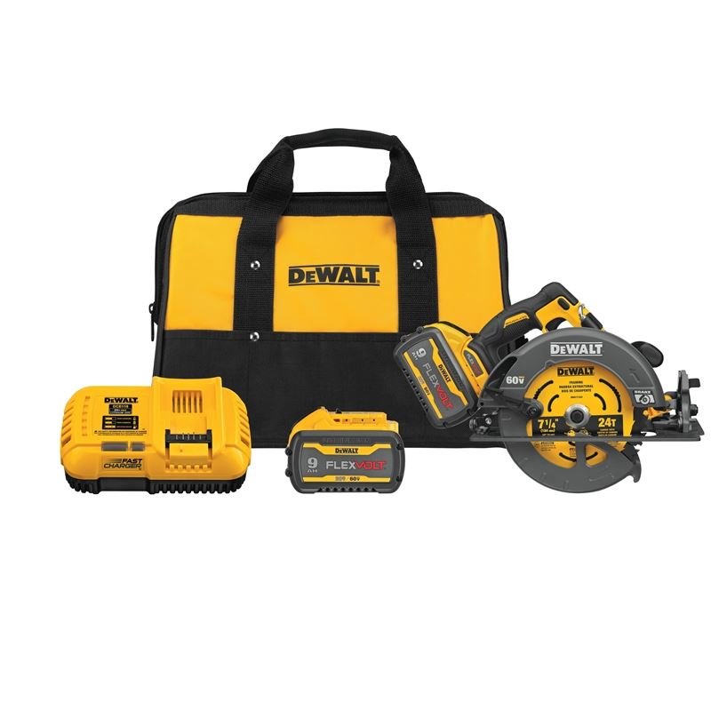 DEWALT DCS578X2 FLEXVOLT 60V MAX* Brushless 7 - 1/4 in. Cordless Circular Saw with Brake Kit - Mississauga Hardware Centre IncDEWALTDCS578X2