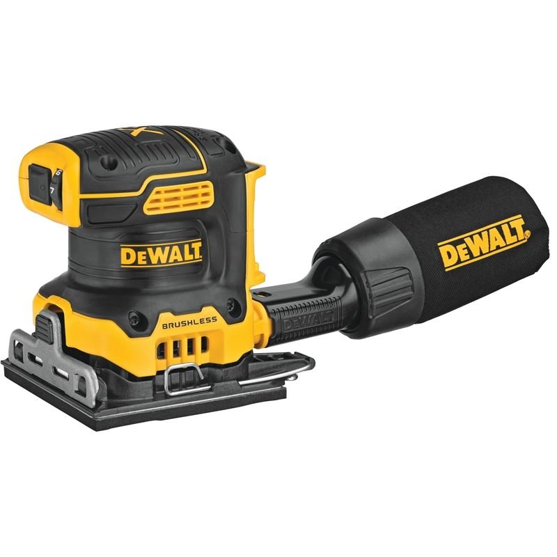 DEWALT DCW200B 20V MAX* XR® Brushless Cordless 1/4 Sheet Variable Speed Sander (Tool Only) - Mississauga Hardware Centre IncDEWALTDCW200B