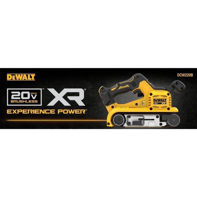 DEWALT DCW220B 20V MAX XR Brushless Cordless Belt Sander (Tool Only) - Mississauga Hardware Centre IncDEWALTDCW220B