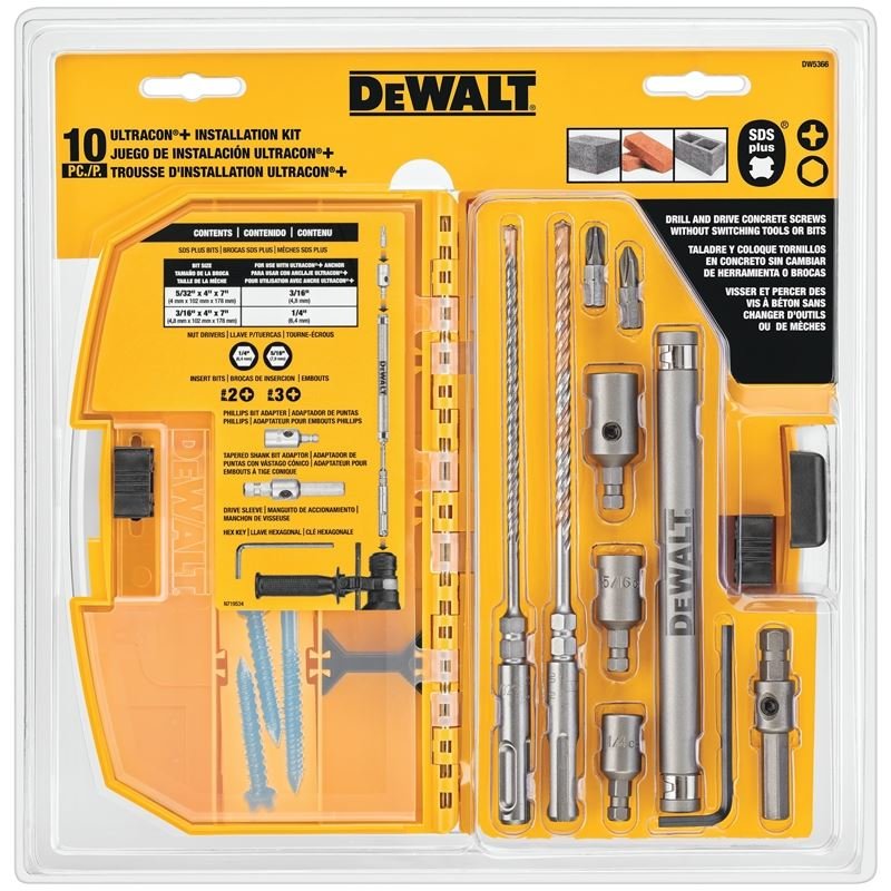 DEWALT DW5366 ULTRACON+ SDS Plus Drill Bits - Mississauga Hardware Centre IncDEWALTDW5366