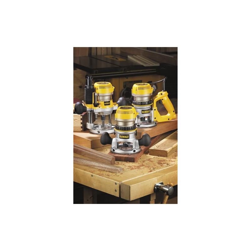 DEWALT | DW618PK 2 - 1/4HP Maximum Motor HP EVS Fixed Base / Plunge Router Combo Kit with Soft Start - Mississauga Hardware Centre IncDEWALTDW618PK