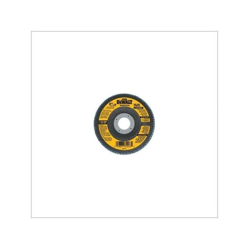 DEWALT | DW8309 4 - 1/2" x 7/8" 80 Grit Type 29 HP Flap Disc - Mississauga Hardware Centre IncDEWALTDW8309