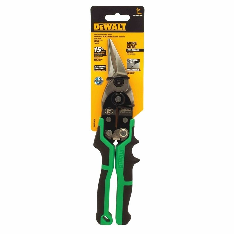 DEWALT DWHT14674 Right Cut Ergo Aviation Snip - Mississauga Hardware Centre IncDEWALTDWHT14674