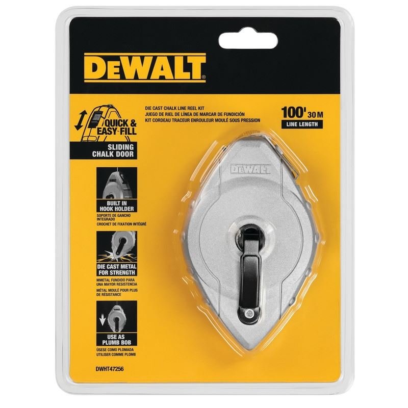 DEWALT DWHT47256 Cast Aluminum Chalk Reel - Mississauga Hardware Centre IncDEWALTDWHT47256