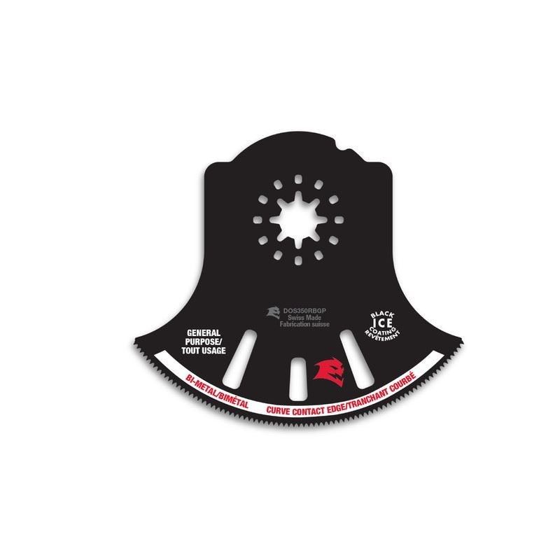 Diablo DOS350RBGP 3 - 1/2 in. Starlock Bi - Metal Oscillating Blade for General Purpose Cuts - Mississauga Hardware Centre Inc