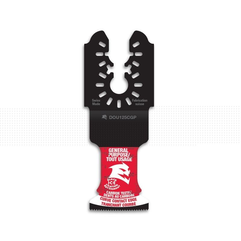 Diablo DOU125CGP 1 - 1/4 in. Universal Fit Carbide Oscillating Blade for General Purpose Cuts - Mississauga Hardware Centre Inc