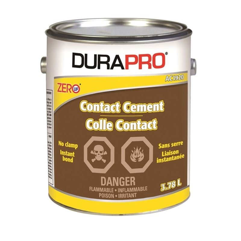 DURA PRO PREM CONTACT CEMENT 3.78L AC1920 - Mississauga Hardware Centre Inc