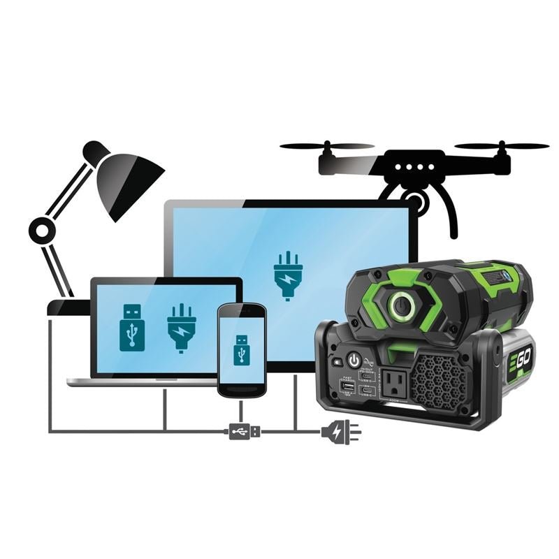 EGO PAD5000 POWER+ Nexus Escape 400W Inverter - Mississauga Hardware Centre Inc