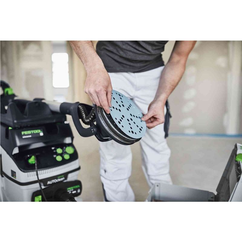 FESTOOL 205656 Abrasive Sheet Granat STF D225/128 P100 GR/25 - Mississauga Hardware Centre Inc