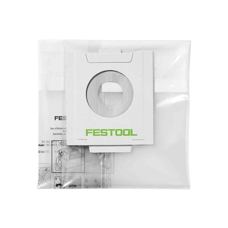 FESTOOL 497540 Disposable Dust Liners ENS - CT 48 AC/5 - Mississauga Hardware Centre Inc