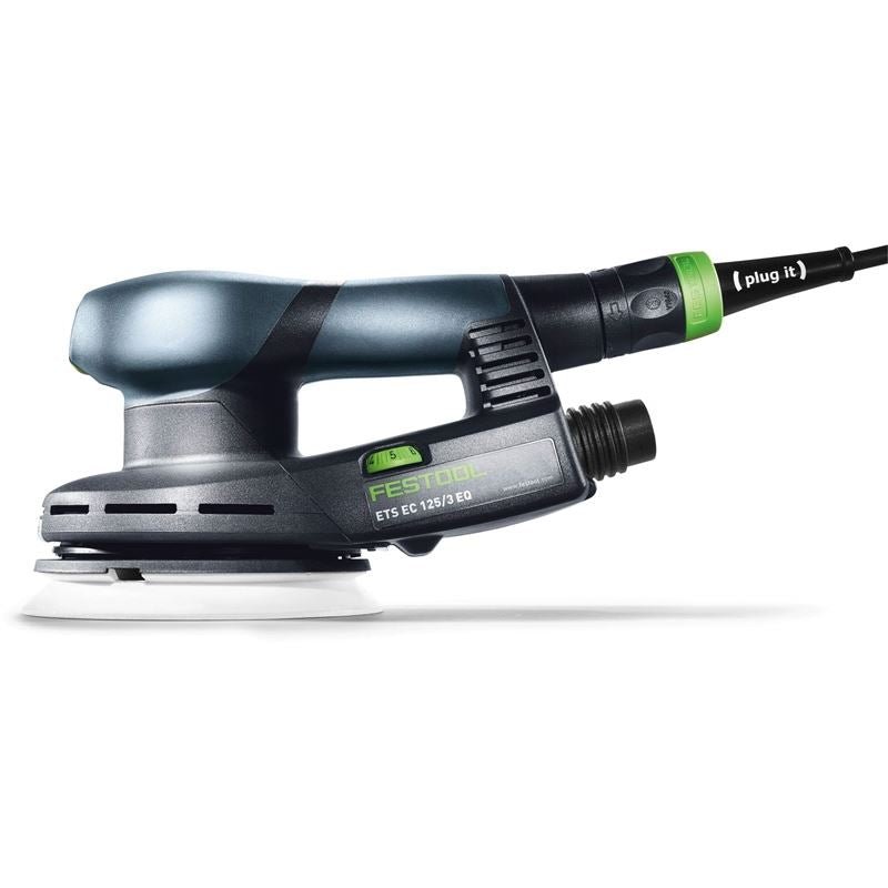 Festool 576340 ETS EC 125/3 EQ 125mm (5in) Compact Brushless Finish Sander w/ Systainer³ - Mississauga Hardware Centre Inc