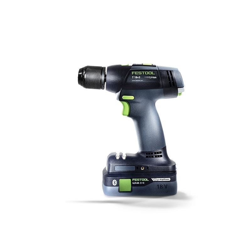 Festool 576754 Cordless drill T18+3 - E HPC 4,0 I - Plus - Mississauga Hardware Centre Inc