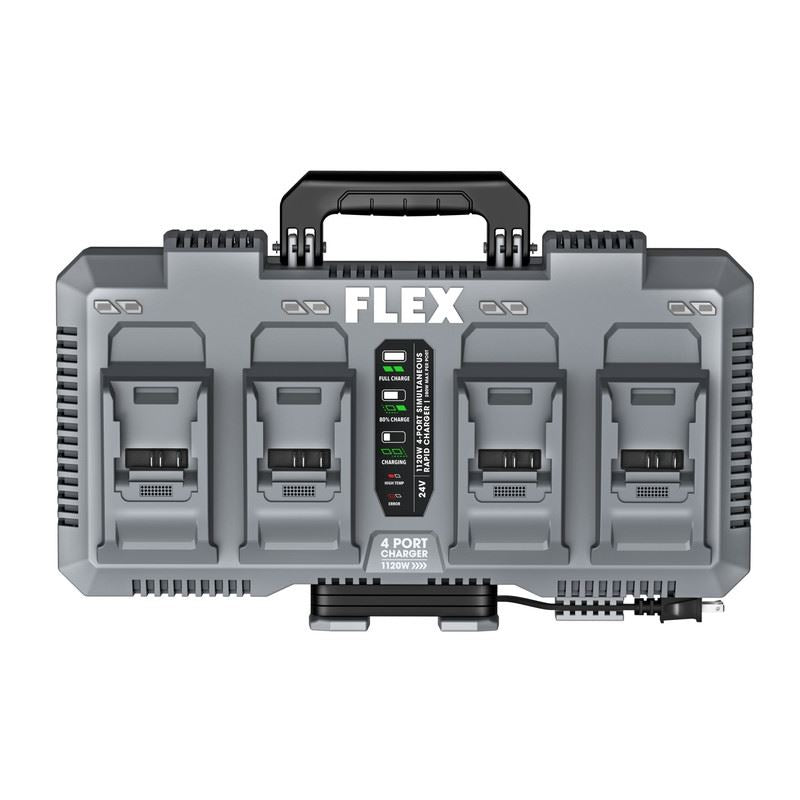FLEX FX0451 - Z1120W 4 - PORT SIMULTANEOUS RAPID CHARGER - Mississauga Hardware Centre Inc