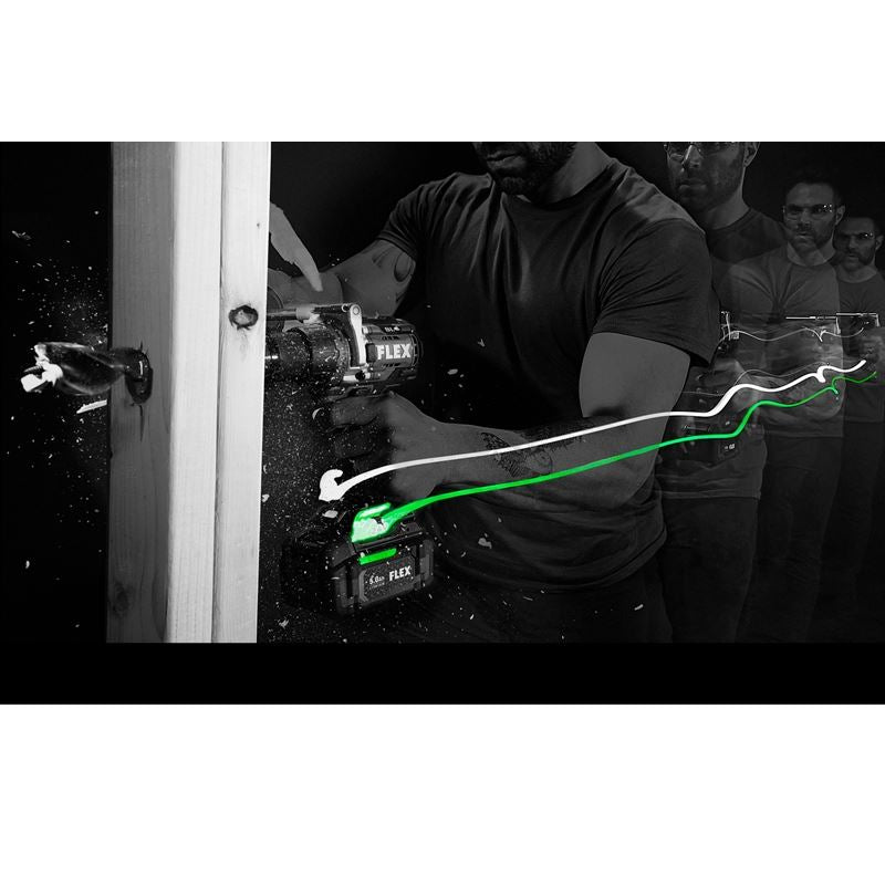 FLEX FX1171T - 2B 1/2in 2 - SPEED DRILL DRIVER WITH TURBO MODE KIT - Mississauga Hardware Centre Inc