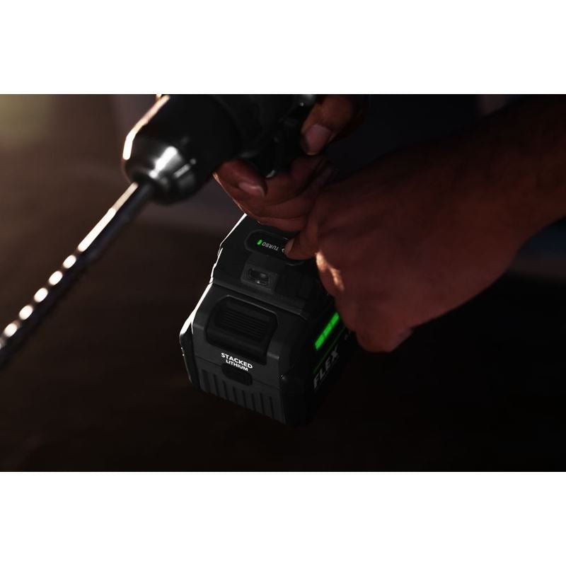 FLEX FX1271T - 1H 24V 1/2 in 2 - Speed Hammer Drill Driver w/ Turbo Mode Stacked - Lithium Kit - Mississauga Hardware Centre Inc