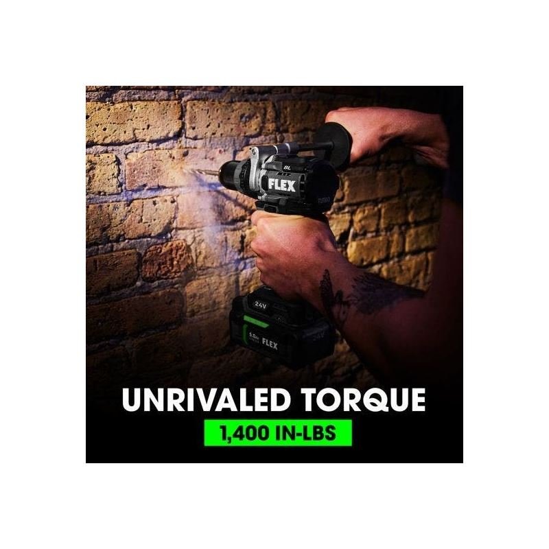 FLEX FX1271T - 2B 1/2in 2 - SPEED HAMMER DRILL WITH TURBO MODE KIT - Mississauga Hardware Centre Inc