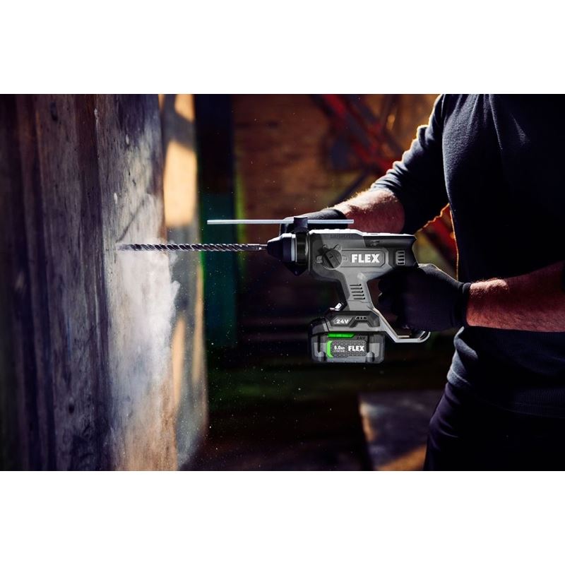 FLEX FX1531 - 1C 24V 7/8 in Brushless Rotary Hammer Kit - Mississauga Hardware Centre Inc