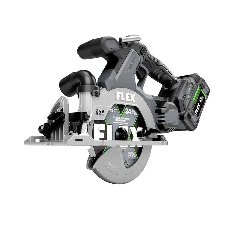 FLEX FX2131A - 1C 6 - 1/2 in IN - LINE CIRCULAR SAW KIT - Mississauga Hardware Centre Inc