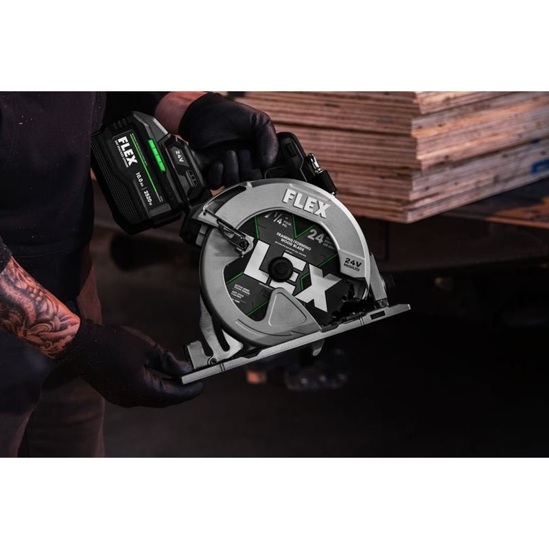 FLEX FX2141 - 1J 24V 7 - 1/4 in Circular Saw Stacked - Lithium Kit - Mississauga Hardware Centre Inc