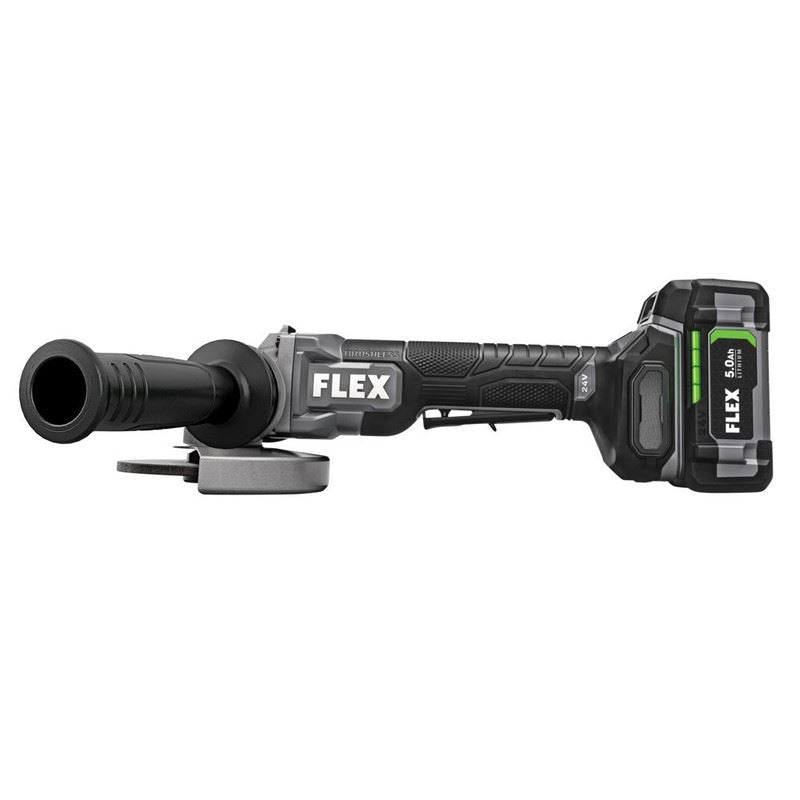 FLEX FX3171A - 1C 24V 5 in Brushless Variable Speed Angle Grinder with Paddle Switch Kit - Mississauga Hardware Centre Inc