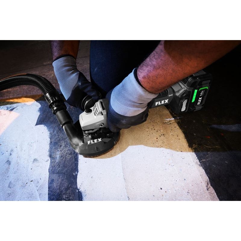 FLEX FX3181A - Z 24V 5 in Brushless Variable Speed Angle Grinder with Side Switch - Bare Tool - Mississauga Hardware Centre Inc