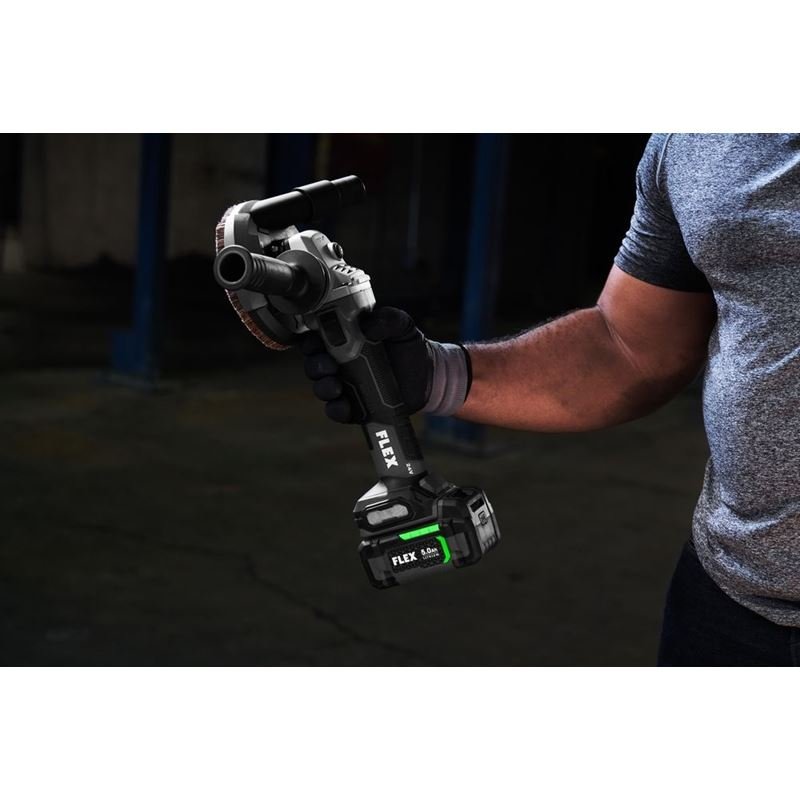 FLEX FX3181A - Z 24V 5 in Brushless Variable Speed Angle Grinder with Side Switch - Bare Tool - Mississauga Hardware Centre Inc