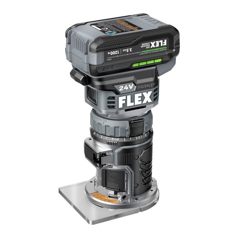 FLEX FX4221 - 1F TRIM ROUTER STACKED LITHIUM KIT - Mississauga Hardware Centre Inc