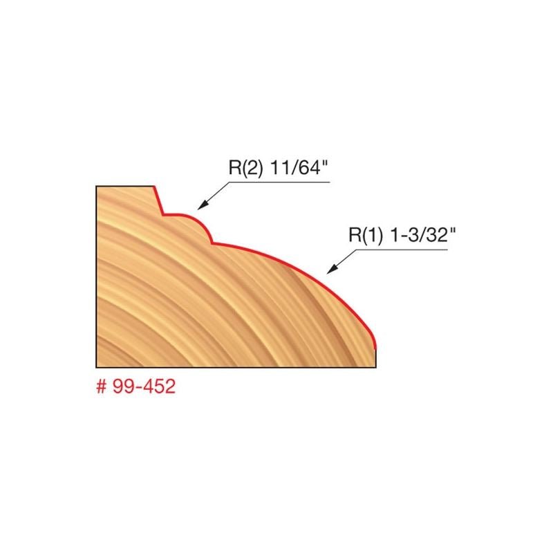 Freud | 34 - 110 1/4 Radius Rounding Over Bit - Mississauga Hardware Centre IncFREUD99452