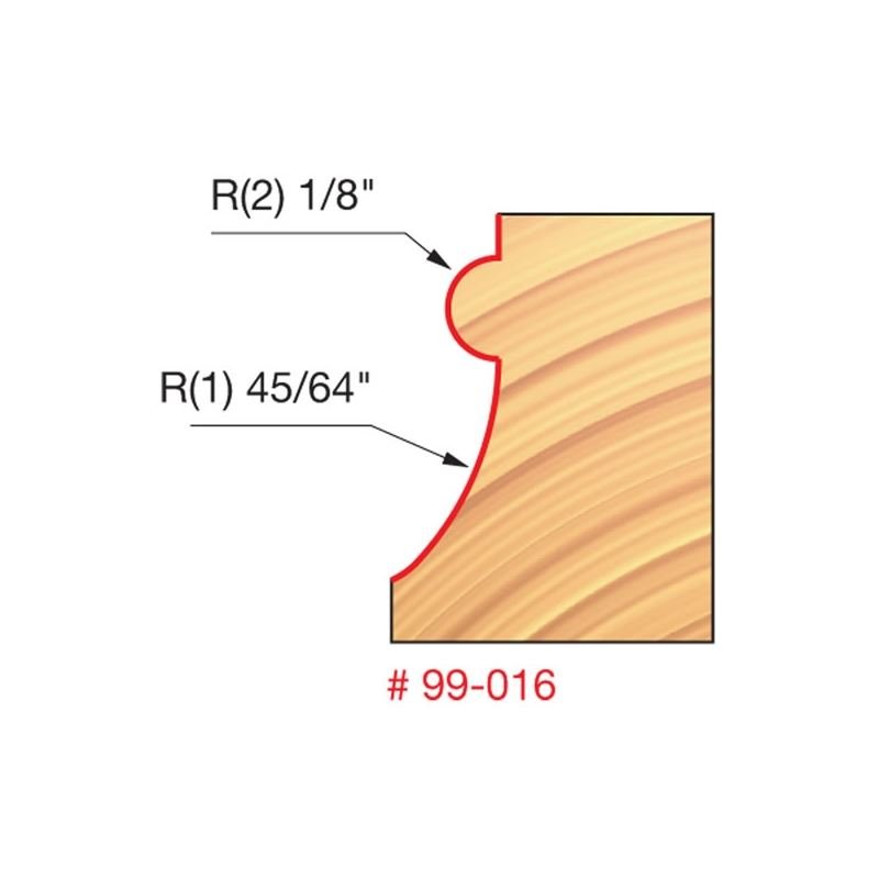 Freud | 99 - 016 1 (Dia.) Face Molding Bit - Mississauga Hardware Centre IncFreud99-016