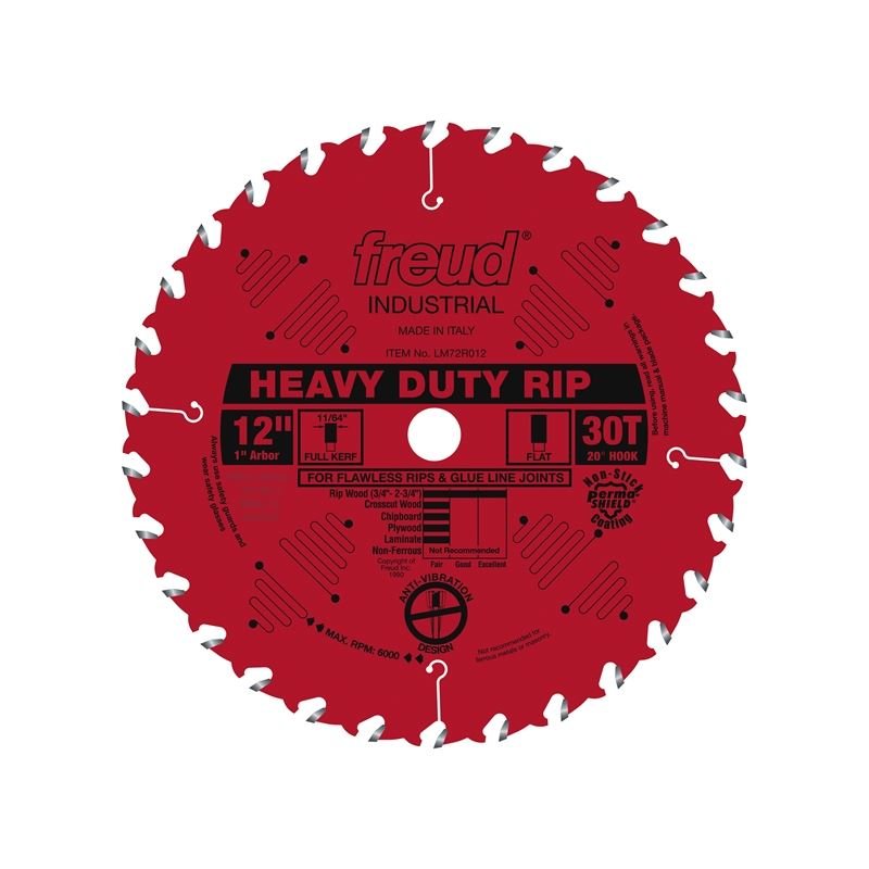 Freud | LM72R012 12" Heavy - Duty Rip Blade - Mississauga Hardware Centre IncFREUDLM72R012