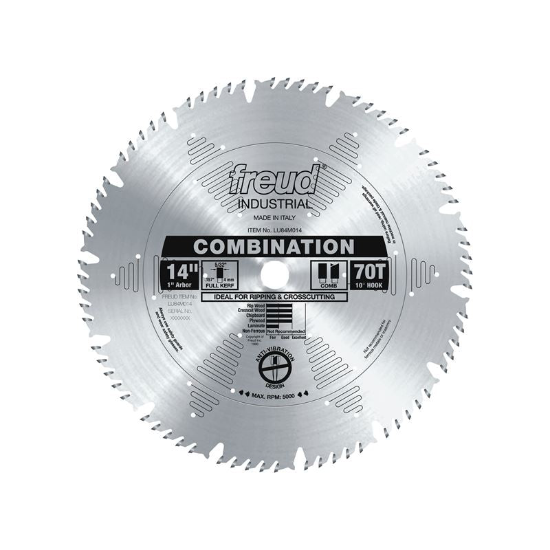 Freud | LU84M014 14" Industrial Combination Saw Blade - Mississauga Hardware Centre IncFREUDLU84M014