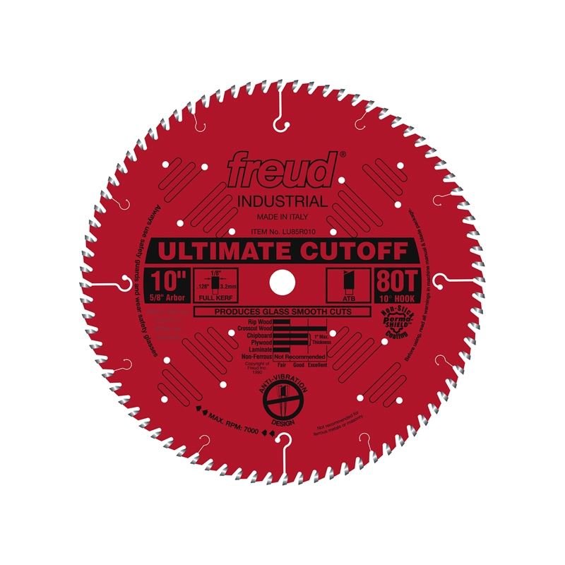 Freud | LU85R010 10" Ultimate Cut - Off Blade - Mississauga Hardware Centre IncFREUDLU85R010