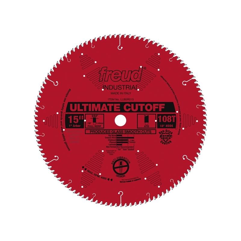 Freud | LU85R015 15" Ultimate Cut - Off Blade - Mississauga Hardware Centre IncFreudLU85R015
