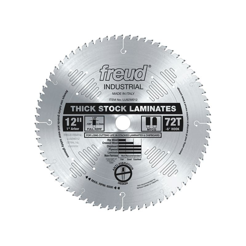 Freud | LU92M012 12" Thick - Stock Laminate Blade - Mississauga Hardware Centre IncFREUDLU92M012