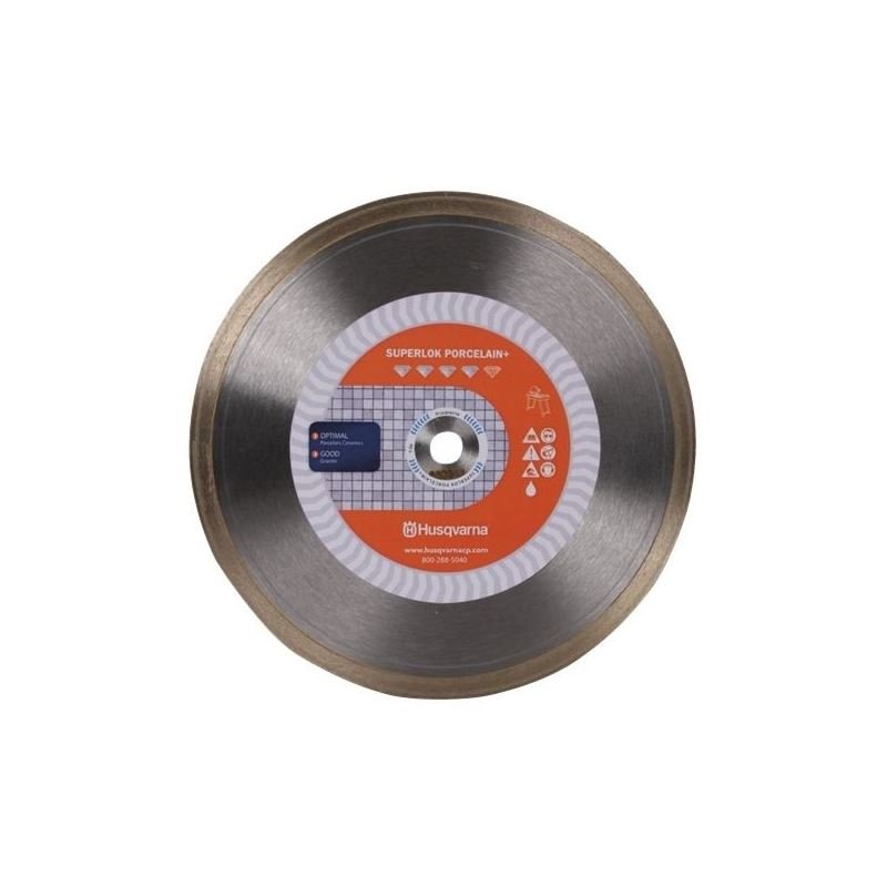 Husqvarna 542761276 Superlok Porcelain + 10" Diamond Blade - Mississauga Hardware Centre IncHUSQVARNA542761276