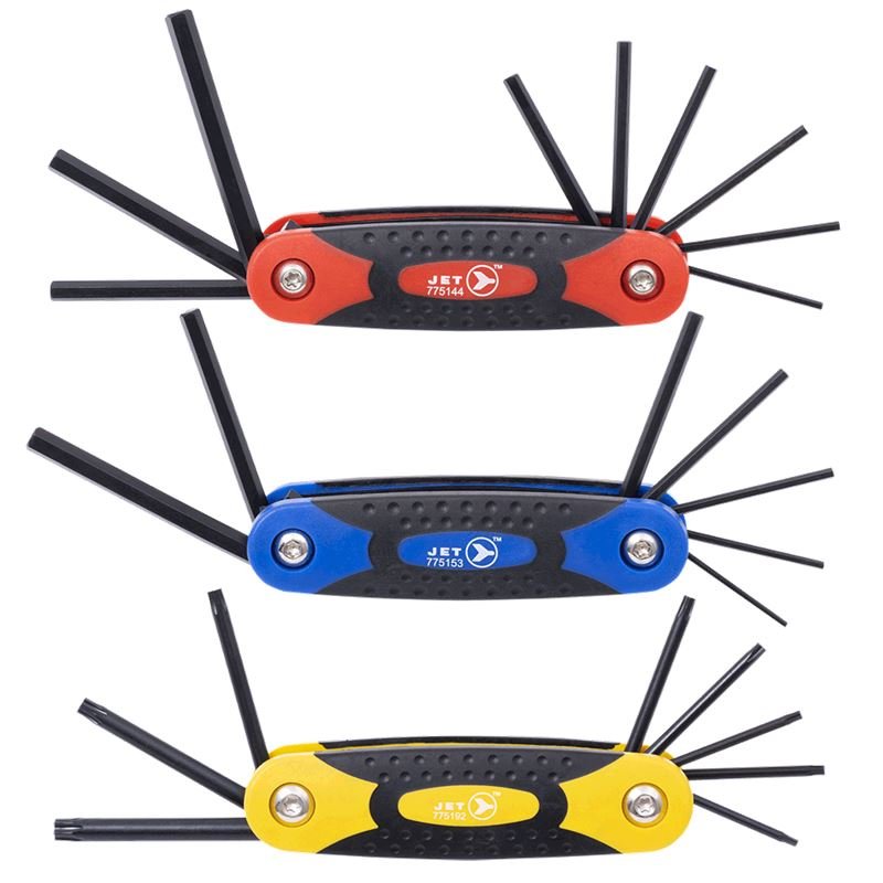 JET 24 PC FOLDING HEX TORX KEY BONUS PACK - Mississauga Hardware Centre Inc