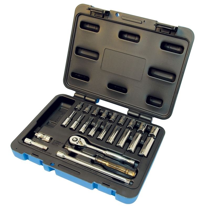 Jet 600115 24 Pc 1/4 Dr S.a.e. Socket Wrench Set - 6 Point - Mississauga Hardware Centre IncJet600115