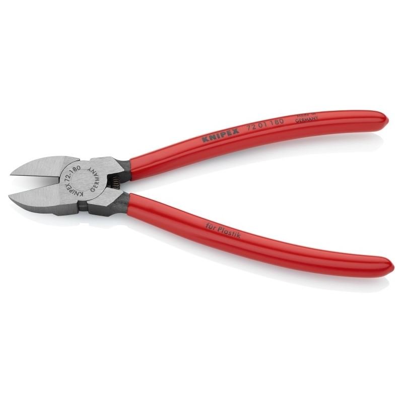 Knipex 72 01 180 7 1/4in Diagonal Pliers for Flush Cutting Plastics - Mississauga Hardware Centre Inc