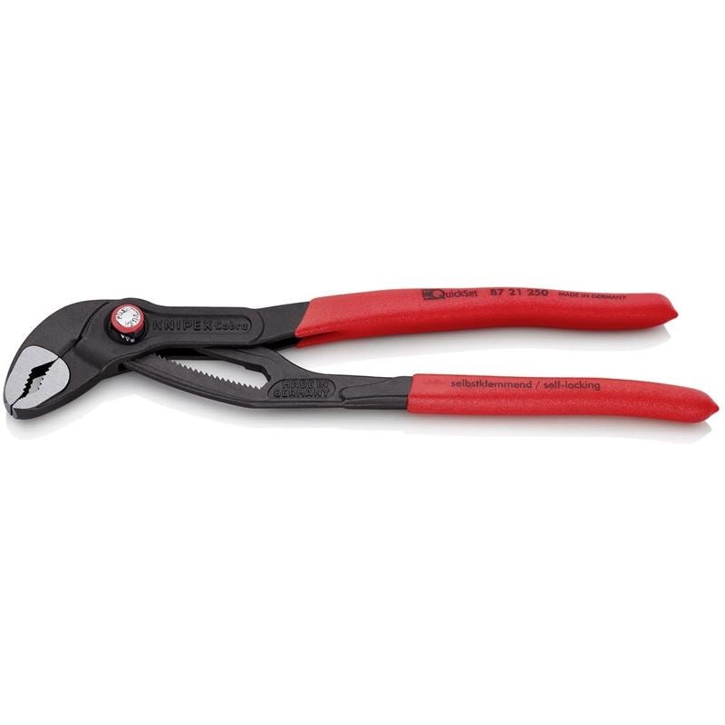 KNIPEX 87 21 250 SBA 10 in Cobra QuickSet Pump Pliers - Mississauga Hardware Centre Inc
