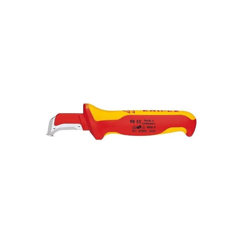KNIPEX 98 55 SB 6 Dismantling Knife, 1000V Insulated - Mississauga Hardware Centre Inc