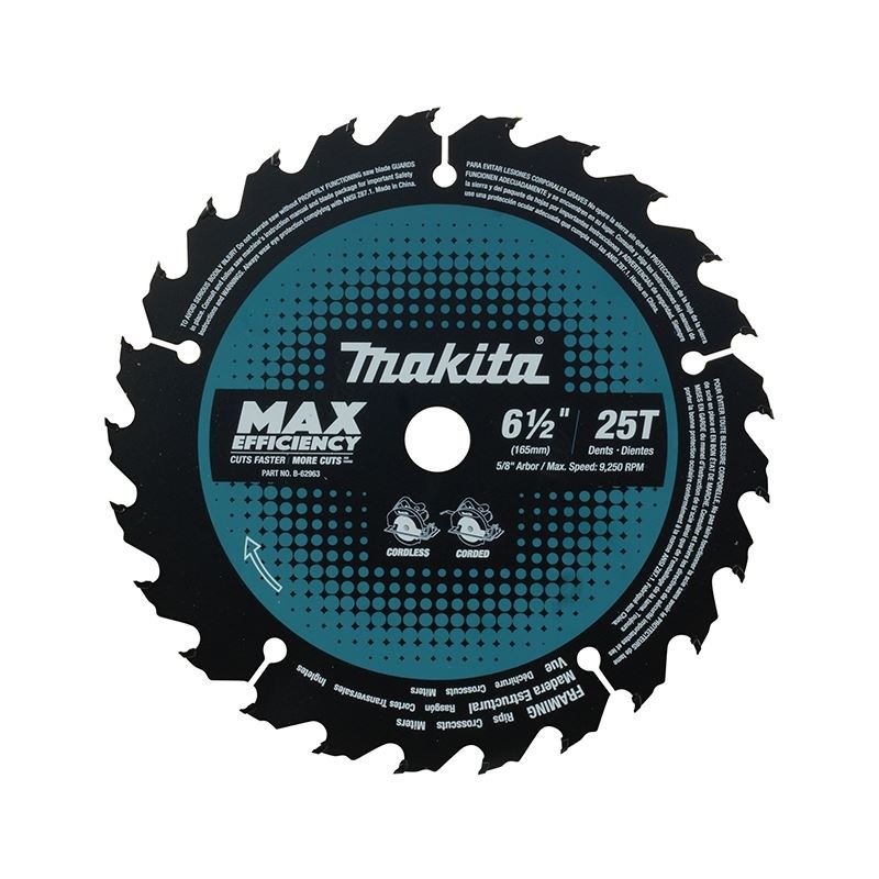 Makita A - 96110 5 - 7/8in 60CT 5/8in Cordless Circular Saw Blades - Mississauga Hardware Centre IncMakitaA-96110