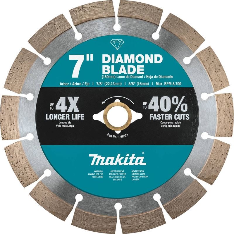 Makita B - 69624 7in Diamond Blade - Segmented - Mississauga Hardware Centre IncMakitaB-69624